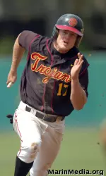 Nick Buss hit his eighth homer of the season and fourth in the last two weeks during Saturday's 4-2 loss at Washington State