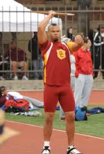 Corey White will compete in the men's javelin finals on Sunday at the U.S. Olympic Trials.