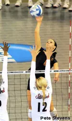 Team captain Jessica Gysin and the Women of Troy open the 2008 season ranked third in the nation by Volleyball Magazine