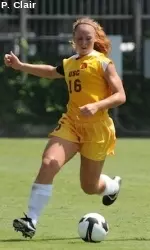 USC captain Ashley Nick has served up a pair of assists so far for the Trojans.