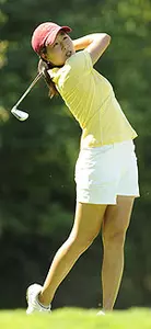 Freshman Jennifer Song is at 5-under 139, tied for fourth.