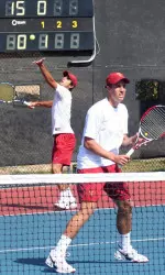 USC's Farah/Johnson duo are headed to the doubles title match on Monday.