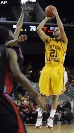 Dwight Lewis tied a career high with 26 points to help lead USC to an 83-62 win at Oregon.