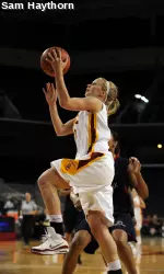 Heather Oliver hit five threes to lead USC with 18 points.
