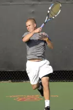 Jason McNaughton got two singles wins to open the 2009 dual match season.