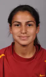 Junior Christine Cortez was USC's second finisher today and eighth overall to help lead the Trojans to the team title at the Vanguard Invitational.