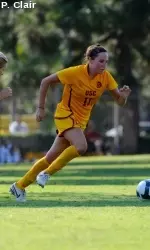 Karter Haug and the Trojan defense have allowed just nine goals this season.