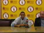 USC's top scorer from last season guard Dwight Lewis.