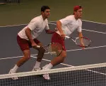 Robert Farah and Steve Johnson are in tomorrow's ITA regional semifinals again.