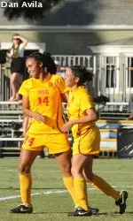 Sam Johnson and Alyssa Davila have helped create a dangerous attack for the Trojans.