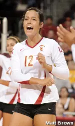 Kendall Bateman continues her sophomore season as one of the nation's top setters. She is second nationally for assists (12.09 aps)