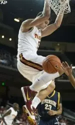Nikola Vucevic leads USC through two games with 18.5 points and 9.5 rebounds per game.