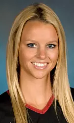 Jessica Gysin was named to the All-Pac-10 Conference Team for the second time in her career