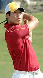 Daniel Park was one of three Trojans tied at 2-under after the first round.