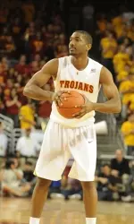 Senior Marcus Johnson had 10 points and 5 rebounds in USC's last game.