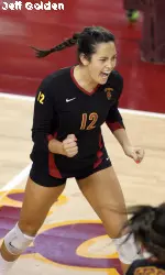 Kendall Bateman finished the 2009 season as the nation's top setter with a 12.44 assists per set average
