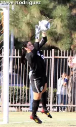 Kristin Olsen is USC's all-time leader in career shutouts and wins.