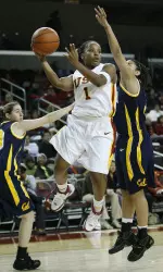 Camille LeNoir led the Trojans with 15 points tonight.
