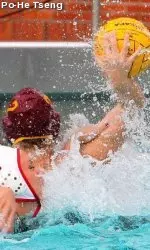 Kami Craig had a pair of goals today in the championship vs. Stanford.