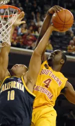 Freshman forward Leonard Washington scored 9 points, grabbed 6 rebounds and had 4 steals in the loss to Washington. He had 6 points and 6 rebounds in the first game against Cal on Jan. 31 in Los Angeles.