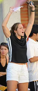 USC first-year assistant coach Catherine Vogt.
