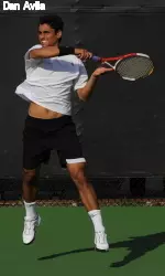 Abdullah Magdas clinched today's match from his No. 4 position.