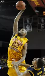 USC's Taj Gibson was one of 30 players named today to the midseason list for the Wooden Award.