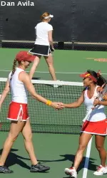 USC looks to extend its five-match win streak with big Pac-10 victories this weekend at home.