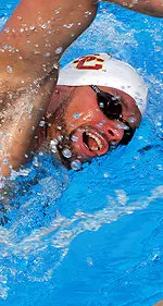 Kevin Bartell is making his NCAA Championships debut for the Trojans this week.