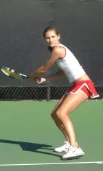 Lyndsay Kinstler is 2-0 in Pac-10 matches for the Trojans so far this year.