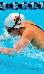Rebecca Soni claimed her fourth career Pac-10 Swimmer of the Month honor.