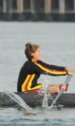 Junior co-captain Carin Andersson