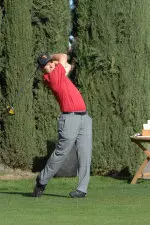 Sophomore Matt Giles fired a 9-under 131 through 36 holes Saturday.