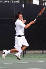 Freshman Matt Kecki won his doubles and singles matches against UW on Friday