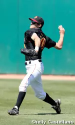 Alex Sherrod had four hits in Saturday's 14-4 win at Cal