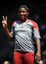 Shalina Clarke won her second consecutive NCAA West Regional 100m hurdles title.