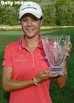 Dewi Claire Schreefel, after winning the ING New England Golf Classic on Sunday.