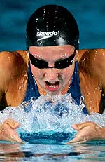 Rebecca Soni was fourth in the 200m breast at the FINA Worlds on Friday.