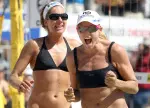 April Ross and Jen Kessy beat Nicole Branagh and Elaine Youngs to win the AVP Crocs Tour San Francisco Open on Saturday