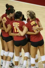The USC women's volleyball team opens the 2009 season ranked No. 12 by Volleyball Magazine in the preseason poll
