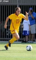 Marihelen Tomer got USC the win today with her ninth career game-winning goal.