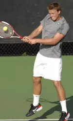 Former Trojan Kaes Van't Hof got a US Open doubles win today.