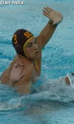 J.W. Krumpholz put in three goals for USC today in NorCal Tournament play.