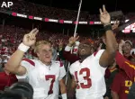 Matt Barkley and Stafon Johnson