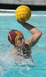 Nikola Vavic had a hat trick for USC today vs. Cal.