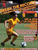 Come to the Coliseum Friday night to make NCAA history!