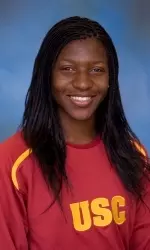 Anniya Louis returns to competition and leads USC at the Titan Invitational on Friday.