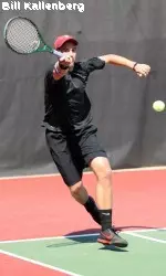 Steve Johnson is teamed up with Ray Sarmiento and bound for the doubles semis.