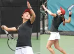 Danielle Lao and Maria Sanchez play for the regional singles crown today at USC.
