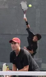 Steve Johnson and Ray Sarmiento finished as runners-up in ITA regional doubles.
